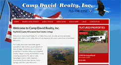 Desktop Screenshot of campdavidrealty.com