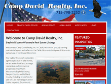 Tablet Screenshot of campdavidrealty.com